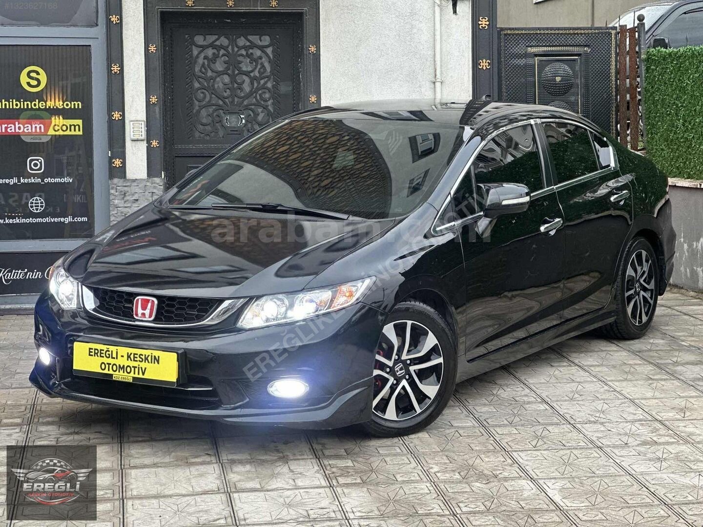 Galeriden Honda Civic 1.6i VTEC Eco Premium 2015 Model Zonguldak 165.000 km Siyah 4