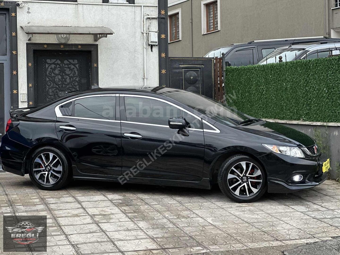 Galeriden Honda Civic 1.6i VTEC Eco Premium 2015 Model Zonguldak 165.000 km Siyah 5
