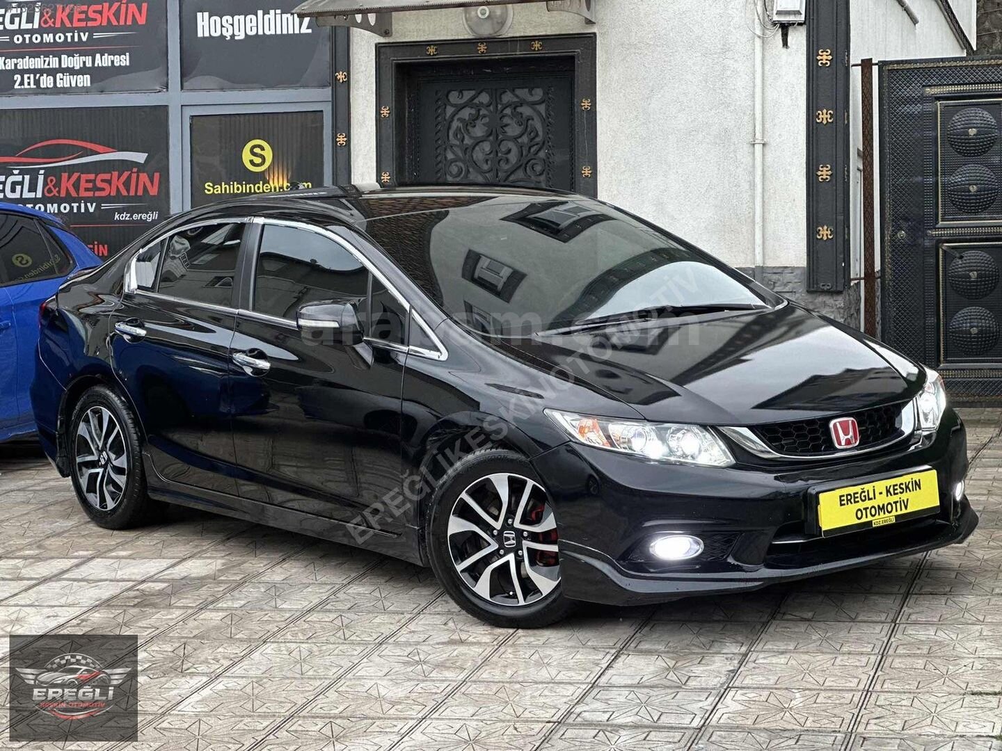 Galeriden Honda Civic 1.6i VTEC Eco Premium 2015 Model Zonguldak 165.000 km Siyah 3
