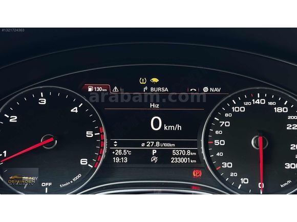 2017 AUDİ A6/ MATRİX / TABA / 232BİNKM / S LİNE / ÇİFT NAV