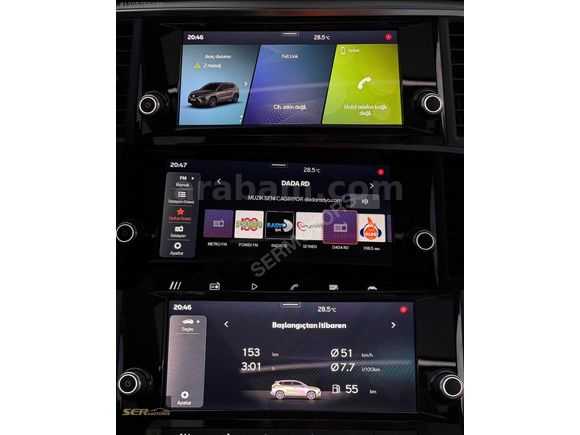 HATASIZ BOYASIZ CAM TAVAN ATECA 40BİN KM
