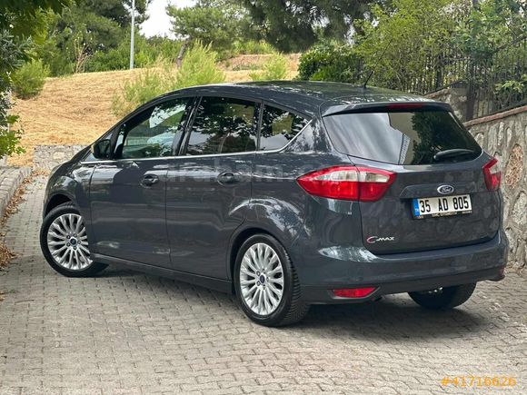 2012 FORD C-MAX 1,6TDCİ TİTANYUM-X 84,000KM CAMTAVAN EMSALSİZ
