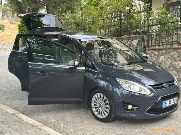 2012 FORD C-MAX 1,6TDCİ TİTANYUM-X 84,000KM CAMTAVAN EMSALSİZ