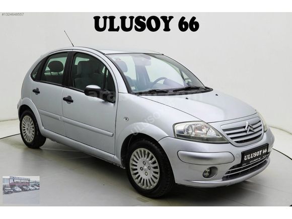 BAKIMLI, SIFIR BOYALI 2003 CİTROEN C-3 1.4 SX OTOMATIK