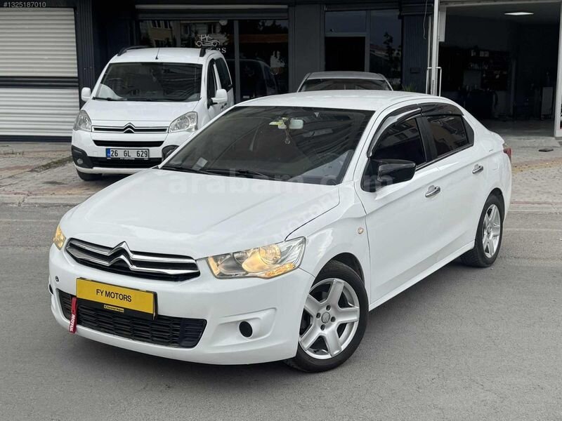 Galeriden Citroen C-Elysée 1.2 VTi Attraction 2013 Model Van 208.000 km Beyaz