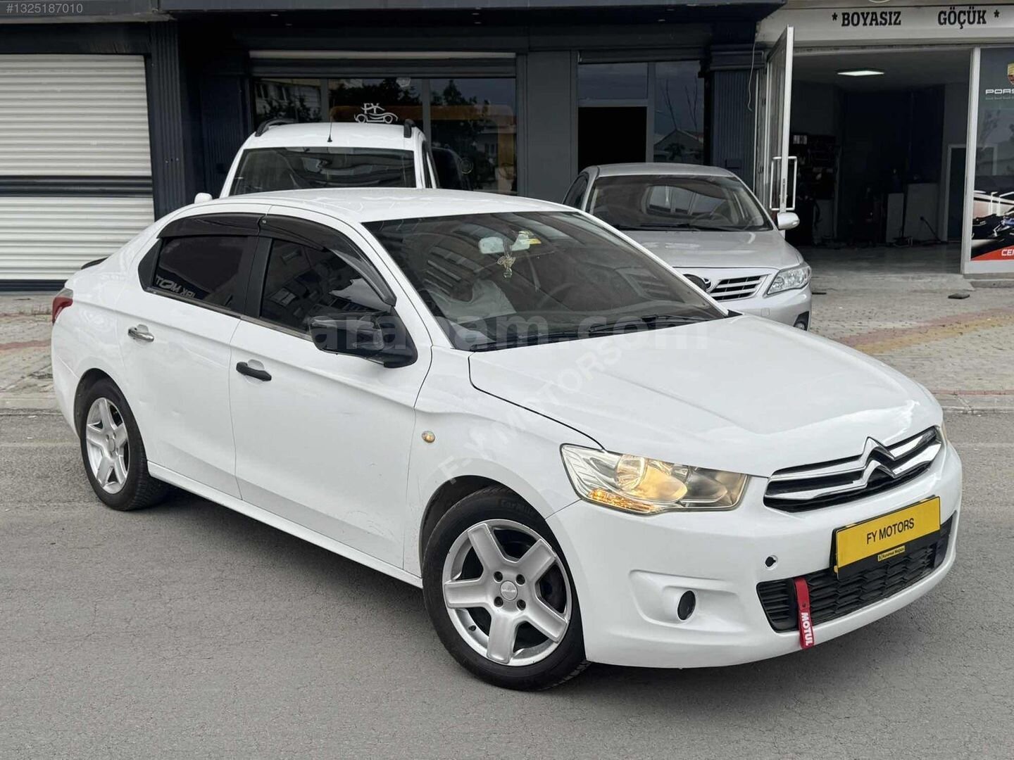 Galeriden Citroen C-Elysée 1.2 VTi Attraction 2013 Model Van 208.000 km Beyaz 7