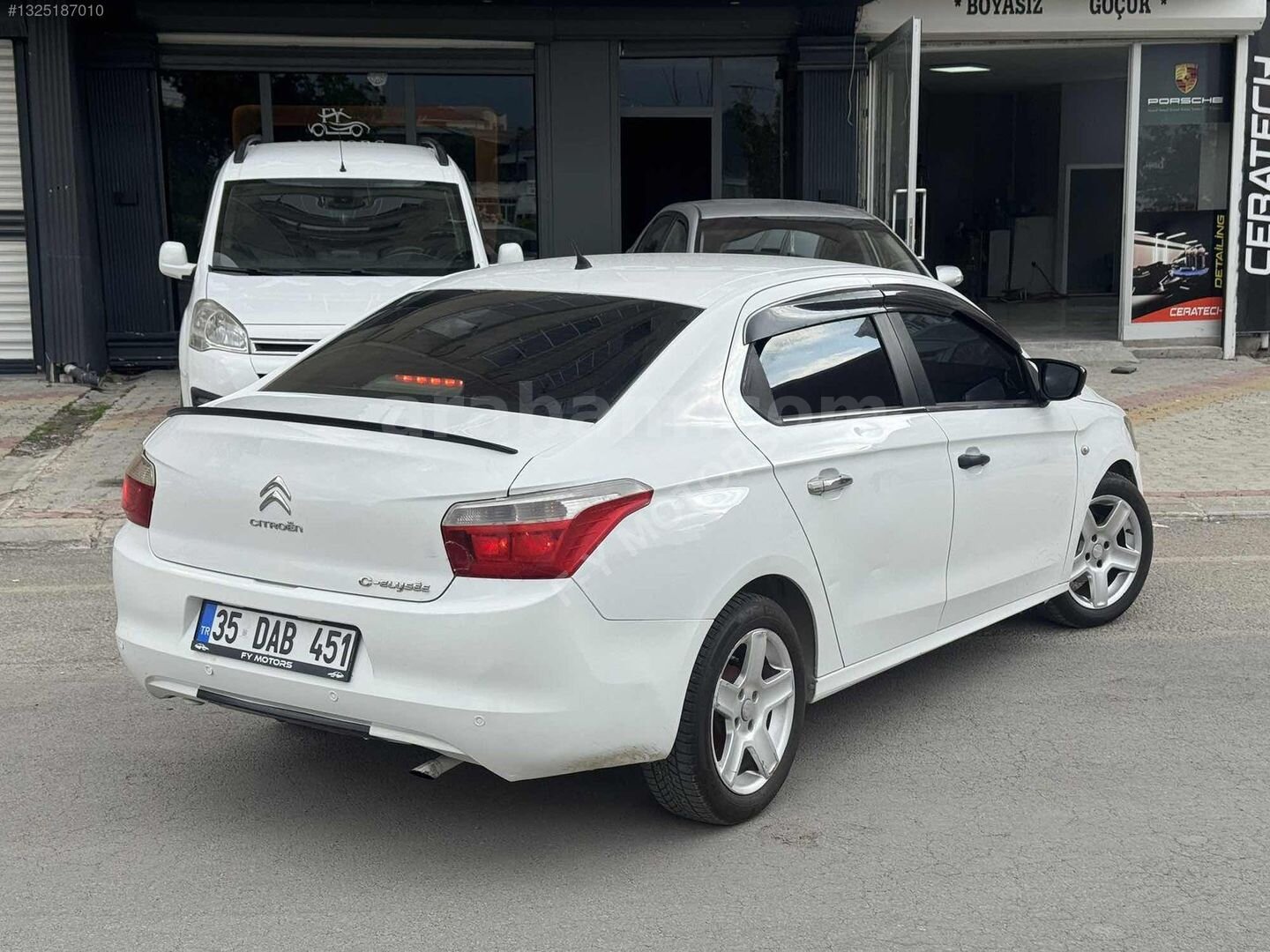Galeriden Citroen C-Elysée 1.2 VTi Attraction 2013 Model Van 208.000 km Beyaz 5