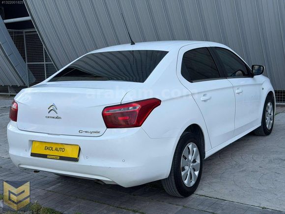 KREDİ KARTI 12 TAKSİT EKOL AUTO'dan 2017 C-ELYSEE 1.6 HDİ