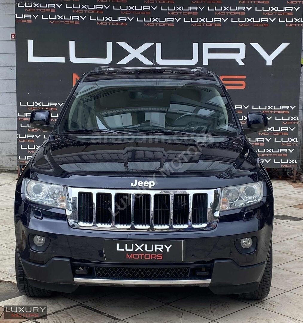 Galeriden Jeep Grand Cherokee 3.0 CRD Limited 2011 Model İstanbul 246.000 km Lacivert 3