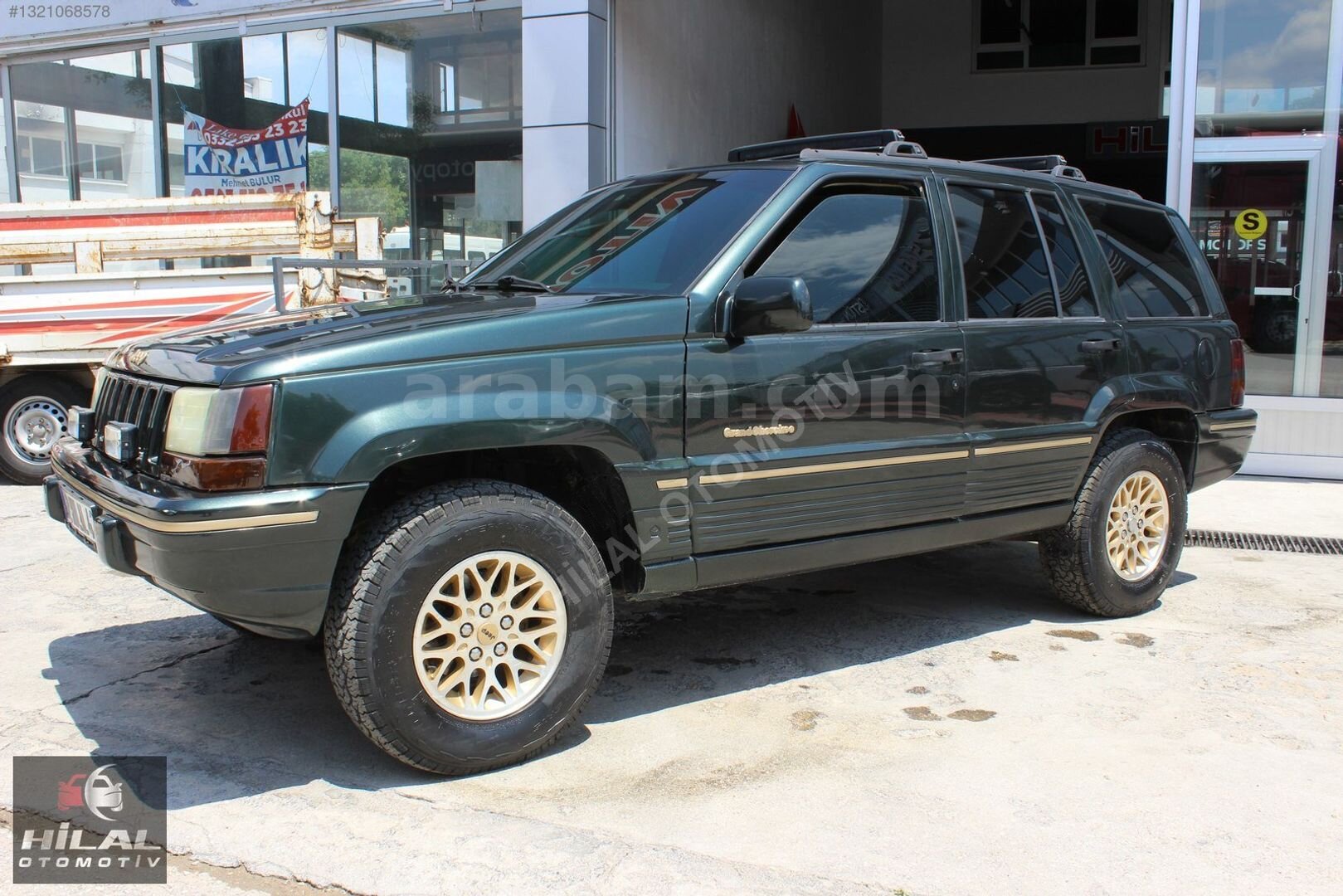 Galeriden Jeep Grand Cherokee 5.2 Limited 1994 Model Konya 302.000 km Yeşil 4
