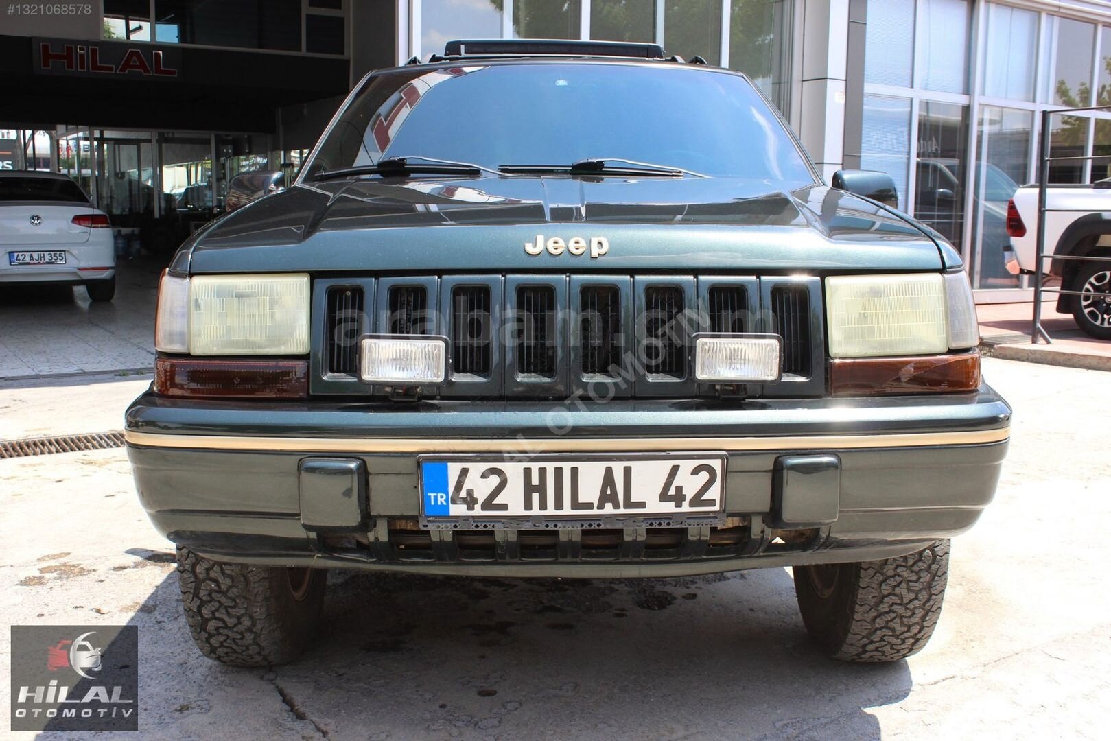 Galeriden Jeep Grand Cherokee 5.2 Limited 1994 Model Konya 302.000 km Yeşil 2