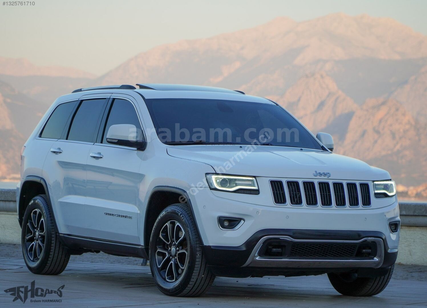 Galeriden Jeep Grand Cherokee 3.0 CRD Limited 2015 Model Antalya 219.000 km Beyaz 3