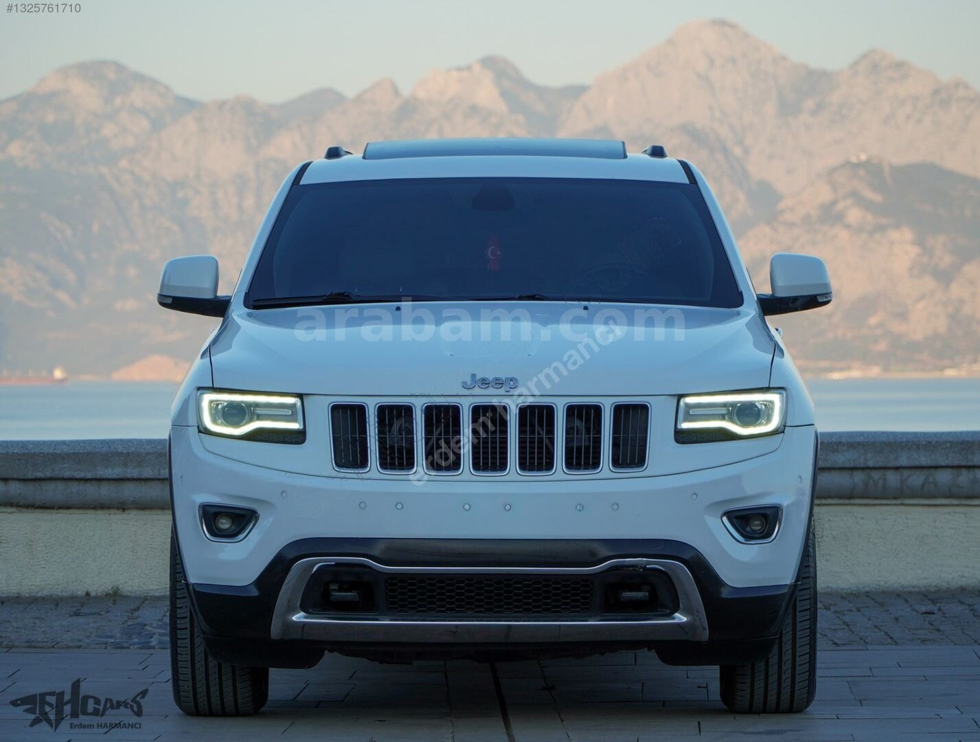 Galeriden Jeep Grand Cherokee 3.0 CRD Limited 2015 Model Antalya 219.000 km Beyaz 2