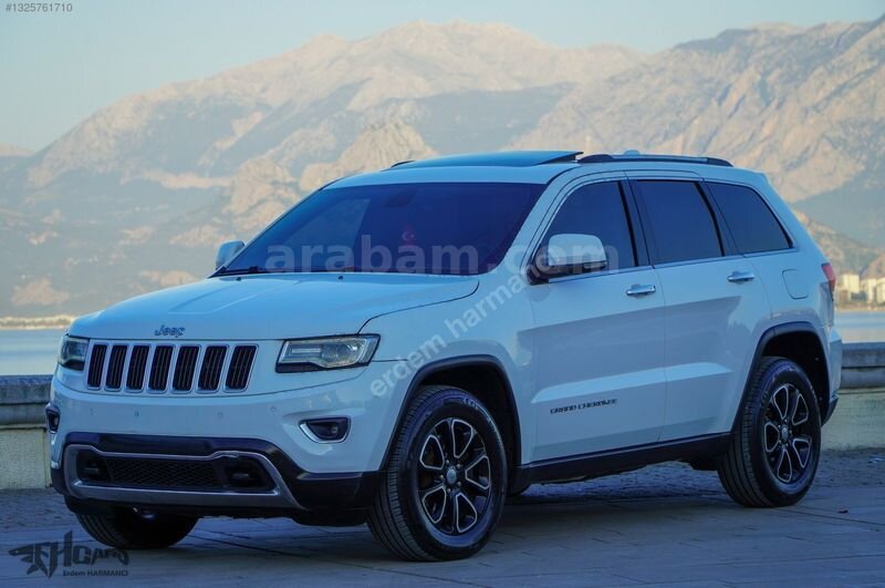 Galeriden Jeep Grand Cherokee 3.0 CRD Limited 2015 Model Antalya 219.000 km Beyaz
