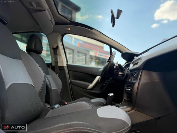 SF AUTO'DAN BOYASIZ TRAMERSİZ CAM TAVANLI 149.***KM'DE C3