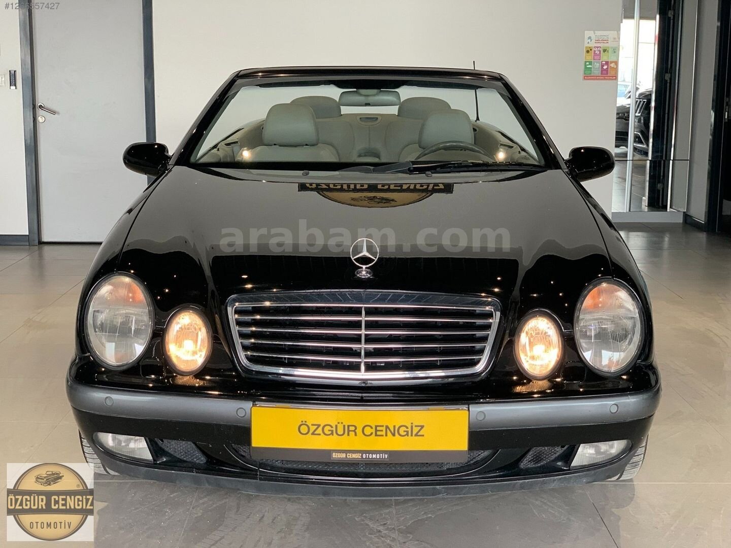 Galeriden Mercedes - Benz CLK 200 Kompressor Elegance 1999 Model Bursa 100.000 km Siyah 2