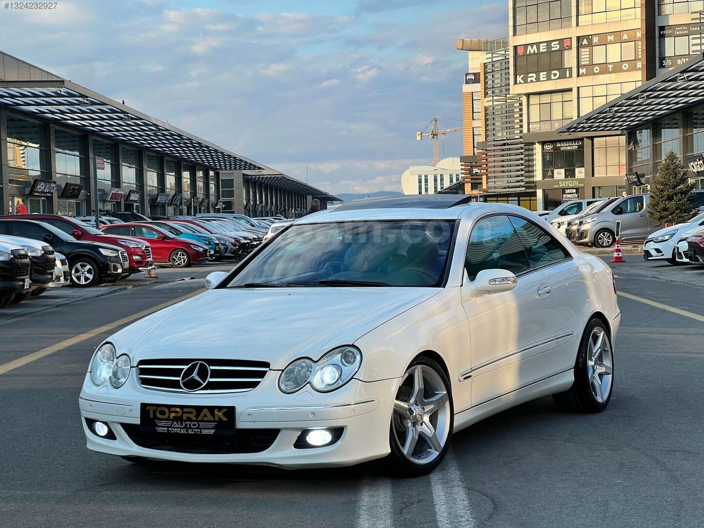 Galeriden Mercedes - Benz CLK 200 Kompressor Avantgarde 2004 Model Ankara 378.000 km Beyaz 5