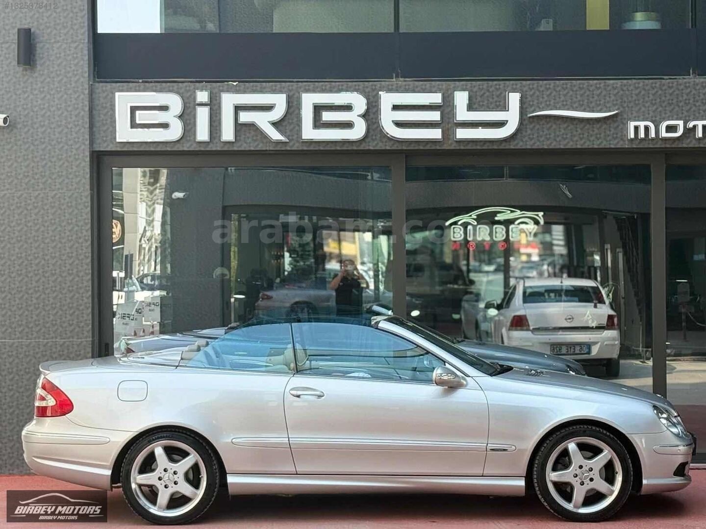 Galeriden Mercedes - Benz CLK 200 Kompressor Avantgarde 2004 Model Ankara 230.000 km Gri 7