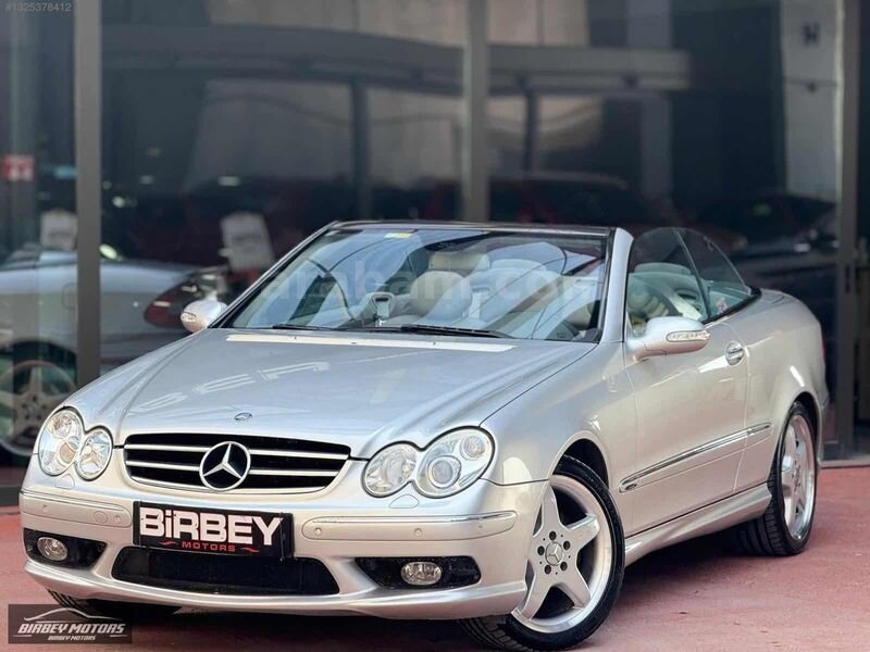 Galeriden Mercedes - Benz CLK 200 Kompressor Avantgarde 2004 Model Ankara 230.000 km Gri