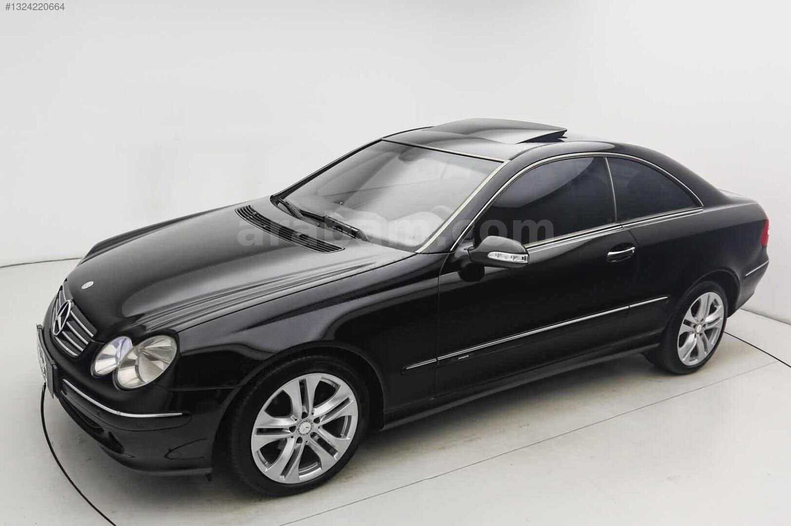 Galeriden Mercedes - Benz CLK 200 Kompressor Avantgarde 2003 Model Ankara 317.000 km Siyah 3