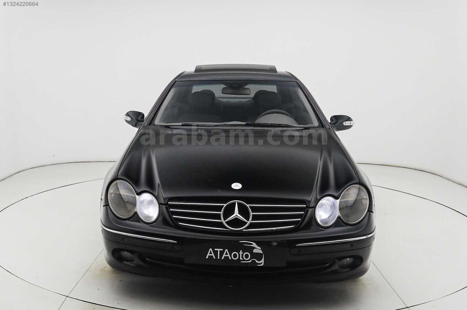 Galeriden Mercedes - Benz CLK 200 Kompressor Avantgarde 2003 Model Ankara 317.000 km Siyah 1