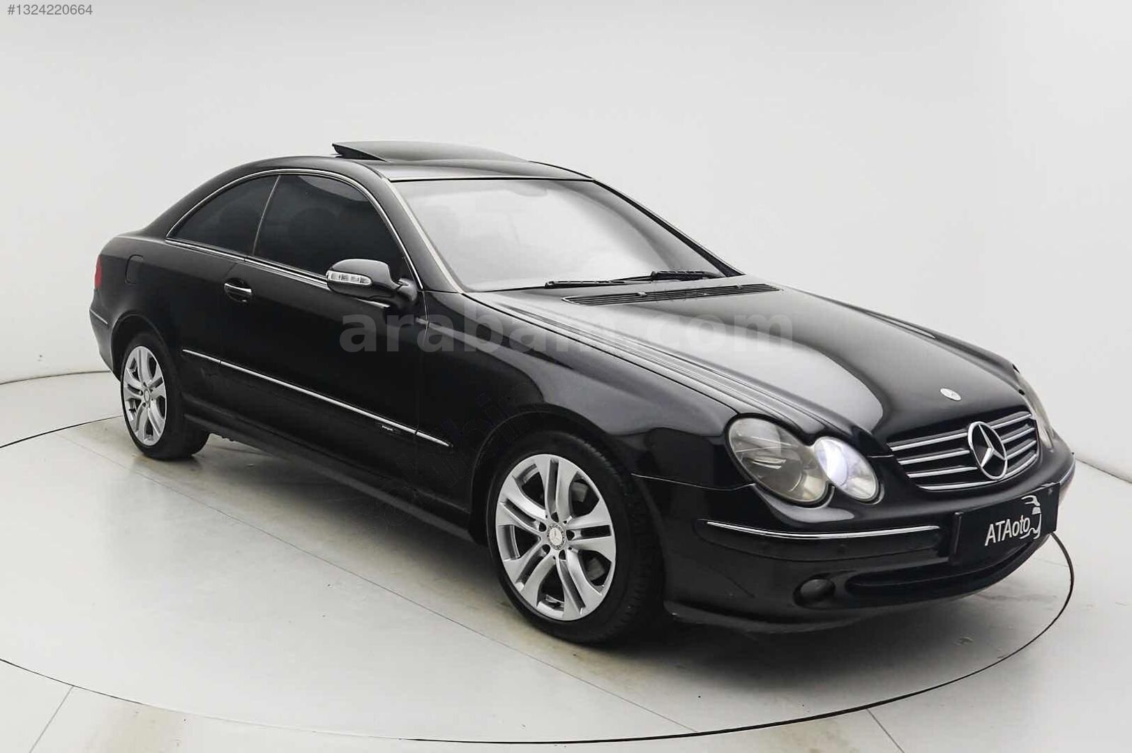 Galeriden Mercedes - Benz CLK 200 Kompressor Avantgarde 2003 Model Ankara 317.000 km Siyah 2