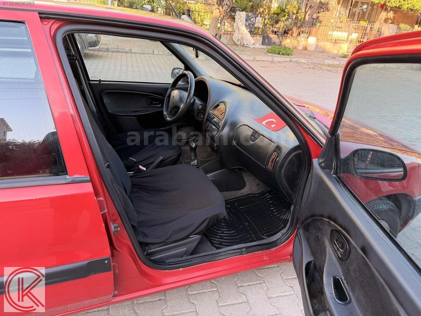 Galeriden Citroen Saxo 1.4 SX 1999 Model İzmir 265.000 km Kırmızı 5
