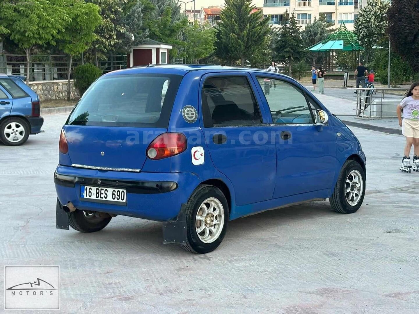 Galeriden Daewoo Matiz 0.8 S 1999 Model Ankara 225.000 km Mavi 7