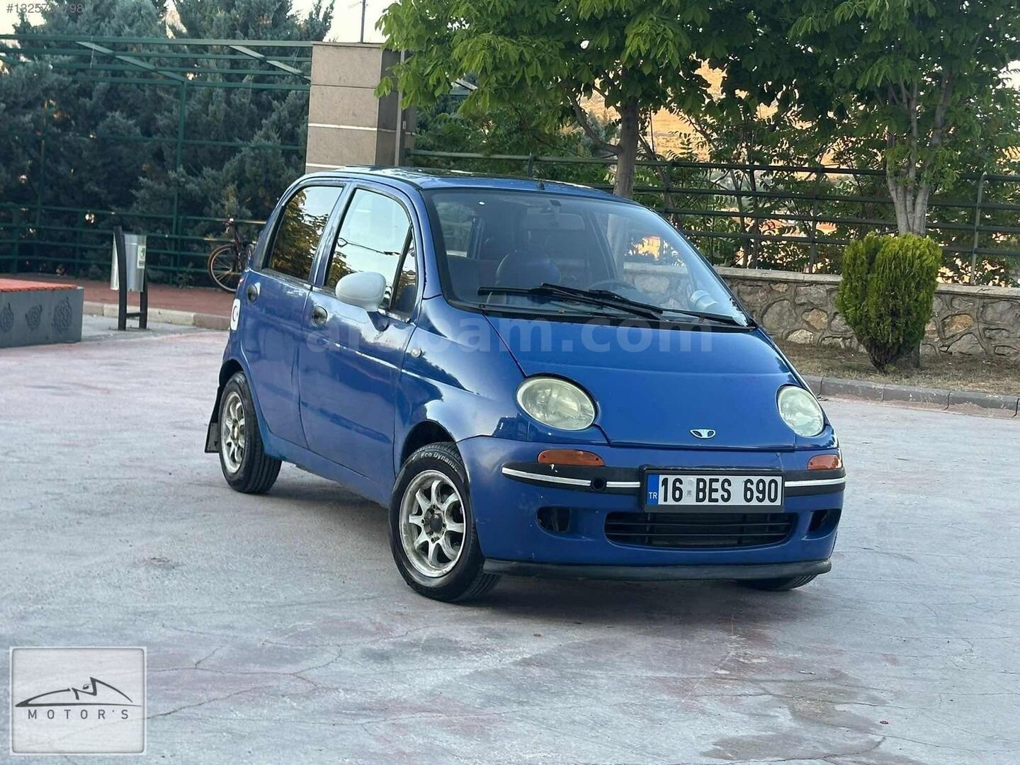 Galeriden Daewoo Matiz 0.8 S 1999 Model Ankara 225.000 km Mavi 3