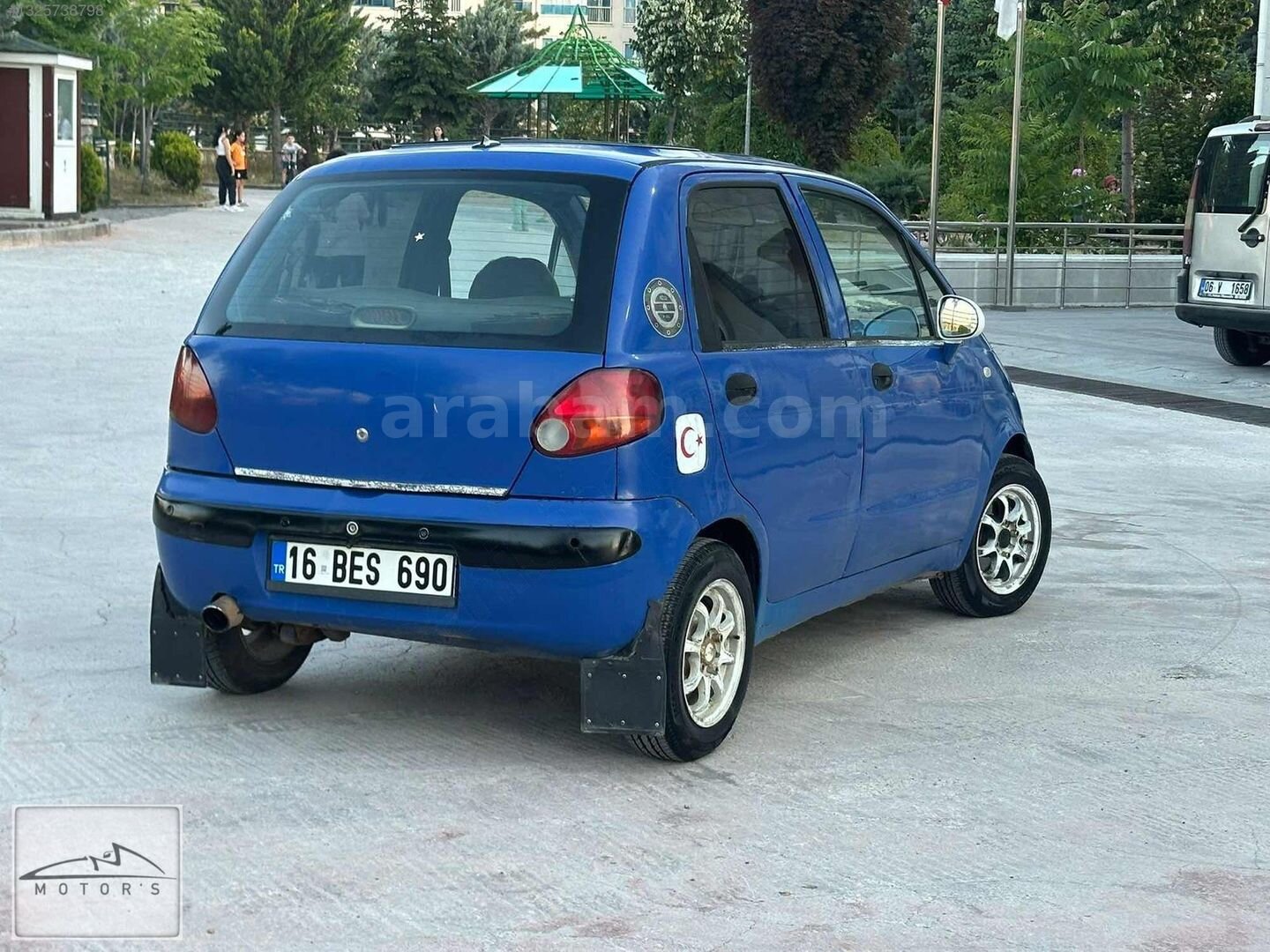 Galeriden Daewoo Matiz 0.8 S 1999 Model Ankara 225.000 km Mavi 4