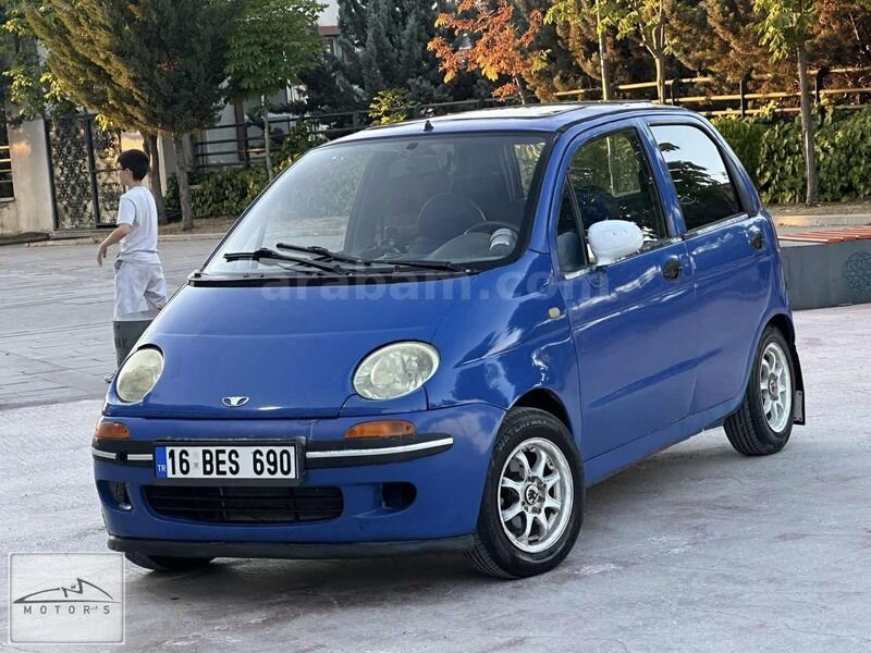Galeriden Daewoo Matiz 0.8 S 1999 Model Ankara 225.000 km Mavi