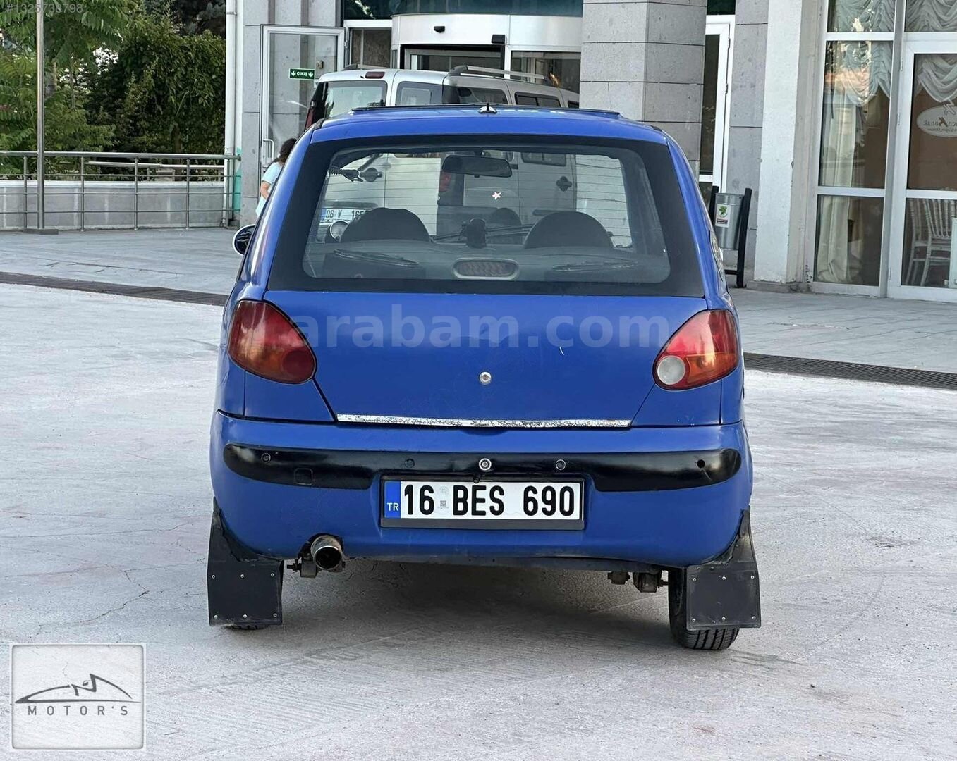 Galeriden Daewoo Matiz 0.8 S 1999 Model Ankara 225.000 km Mavi 5