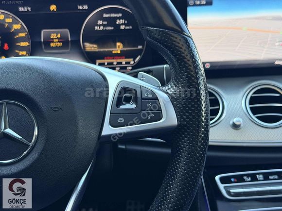 HATASIZ 2017 E220d 4-MATİC AMG-COMAND-MULTİBEAM-93.000KM-BAYİ