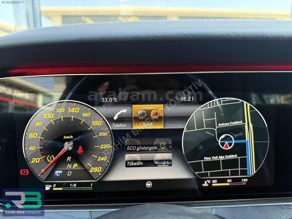 HATASIZ BOYASIZ E220d 4 MATİC AMG OTO PİLOT COMMAND VAKUM