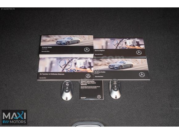 MAXI MOTORS - 2025 E 220d EXCLUSIVE - AIRMATIC+SĞTMA+ARKA AKS VS