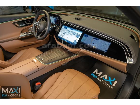 MAXI MOTORS - 2025 E 220d EXCLUSIVE - AIRMATIC+SĞTMA+ARKA AKS VS