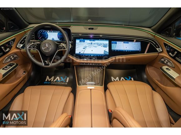 MAXI MOTORS - 2025 E 220d EXCLUSIVE - AIRMATIC+SĞTMA+ARKA AKS VS