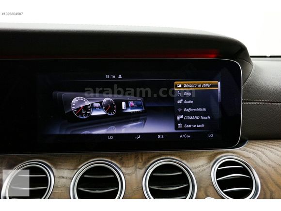 2016 E200 EXCLUSİVE VAKUM COMMAND E. BAGAJ 360'KAMERA BAKIMLI