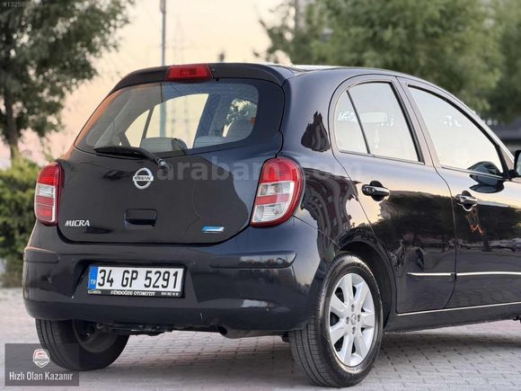 2012 MODEL NİSSAN MİCRA 1.2 PUNCH CVT 110 BİN KM