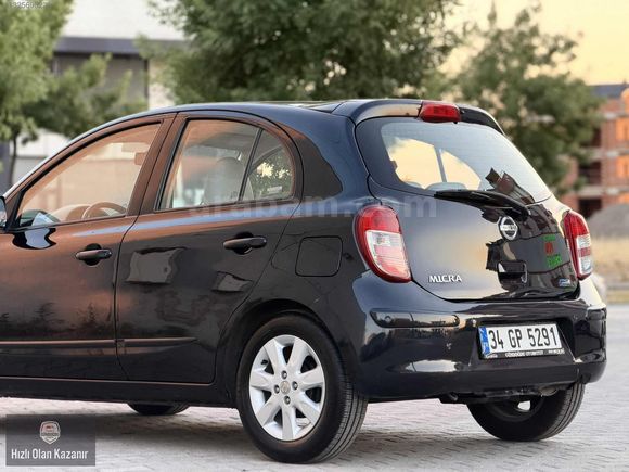 2012 MODEL NİSSAN MİCRA 1.2 PUNCH CVT 110 BİN KM