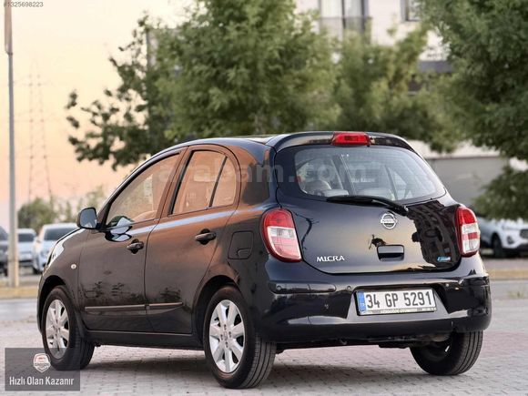 2012 MODEL NİSSAN MİCRA 1.2 PUNCH CVT 110 BİN KM