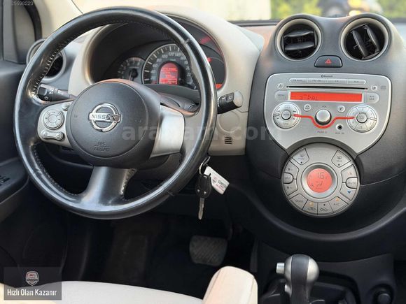 2012 MODEL NİSSAN MİCRA 1.2 PUNCH CVT 110 BİN KM