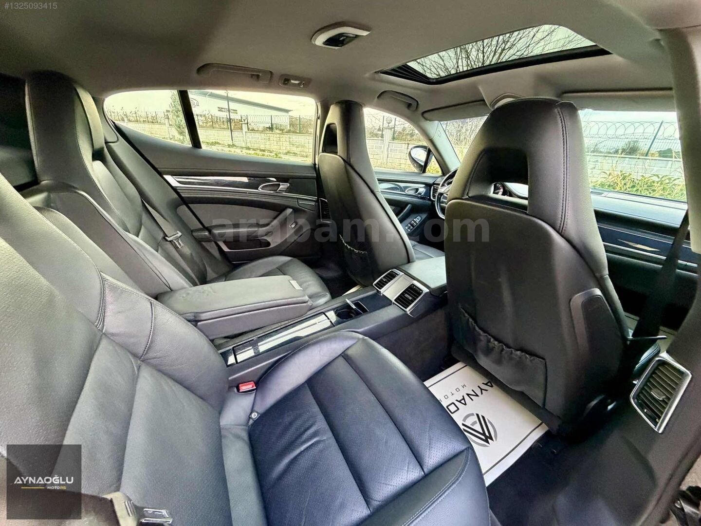 Galeriden Porsche Panamera Diesel 2012 Model Denizli 130.000 km Siyah 6