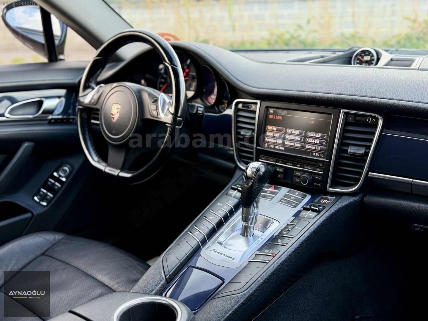Galeriden Porsche Panamera Diesel 2012 Model Denizli 130.000 km Siyah 5