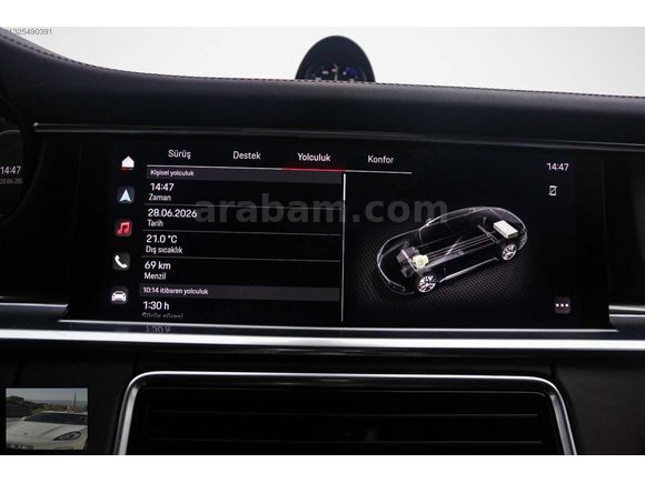 OTOBOL'DAN*PANAMERA4*EHYBRİD*BOSE*VAKUM*MARSHALA*HEAD-UP*BAYİİ