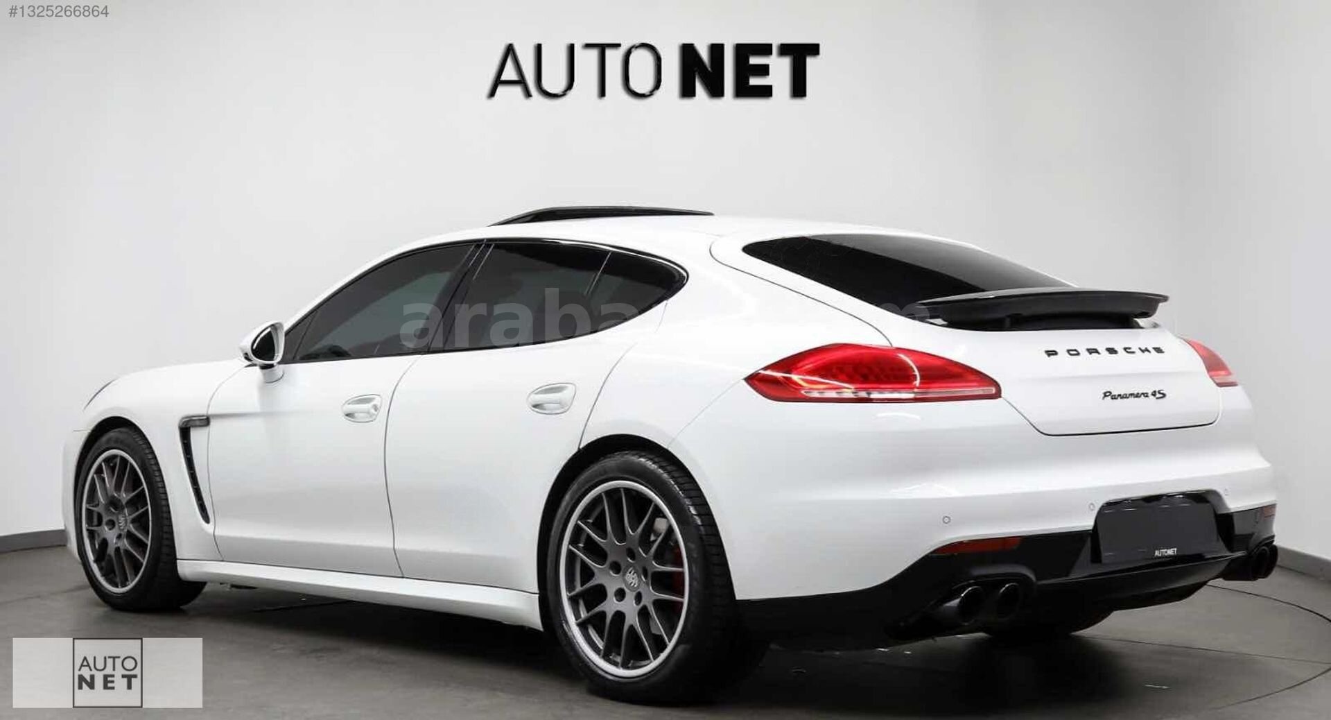 Galeriden Porsche Panamera 4S 2013 Model İstanbul 66.000 km Beyaz 4