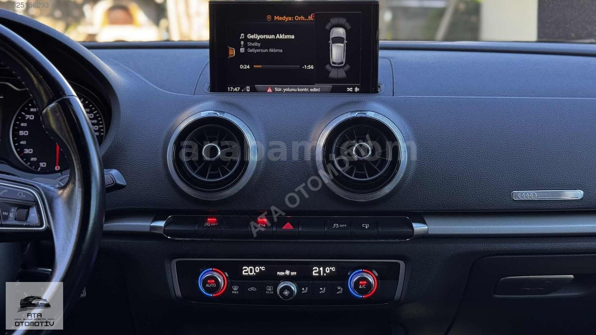 Galeriden Audi A3 Sportback 1.0 TFSI Dynamic 2016 Model Zonguldak 166.000 km Siyah 4