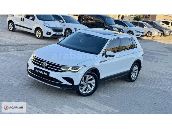 2021 VOLKSWAGEN TİGUAN 1.5 TSİ ELEGANCE CAM TAVAN 108.000 KM'de