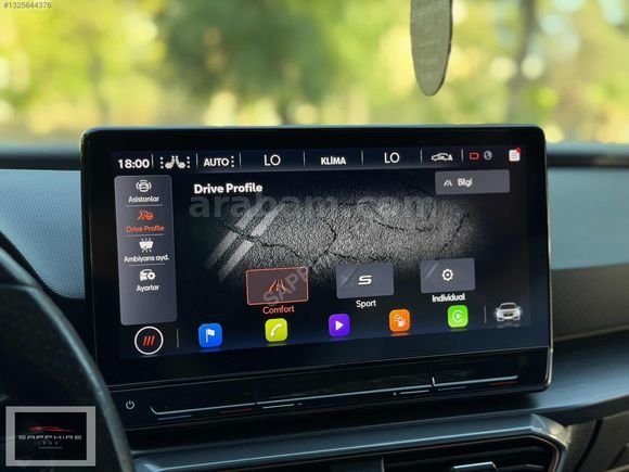 2023-CUPRA LEON 1.5eTSI DSG+HATASIZ+ÇİFTNAVİ+BUCKET+ÇOKTEMİZ