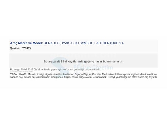 ŞEN AUTO|HATASIZ BOYASIZ 2008 Symbol 1.4 Authentique 